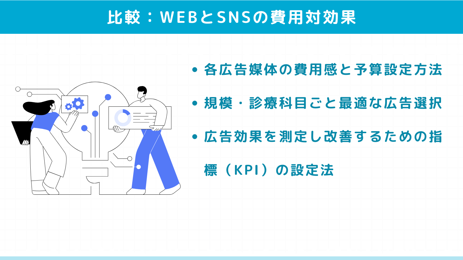 WEB広告とSNS広告の費用対効果を比較する